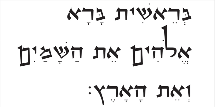 free hebrew font download ttf